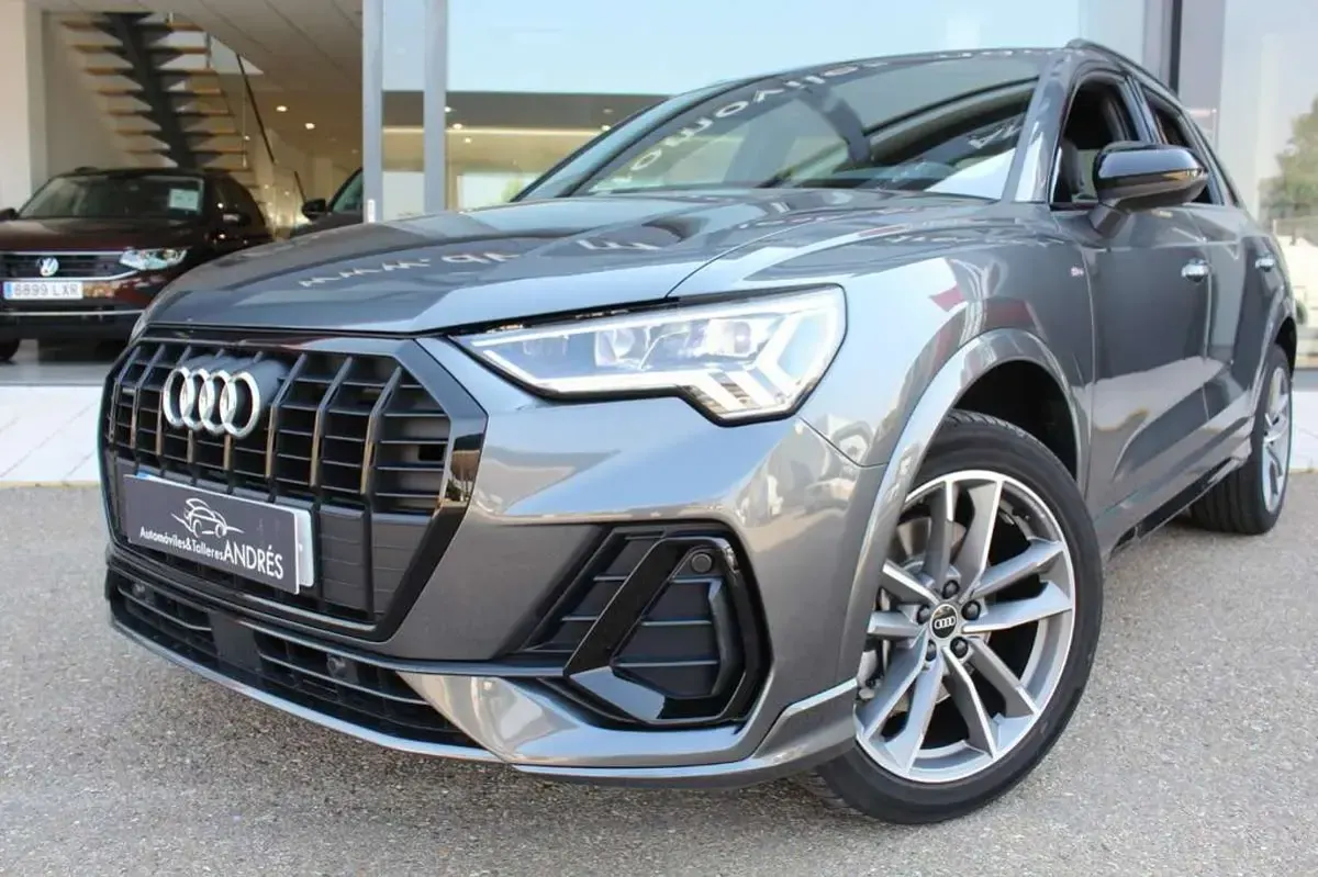 Usado Audi Q3 S-Line 200 CV (147 kW) 2021 Gris SUV