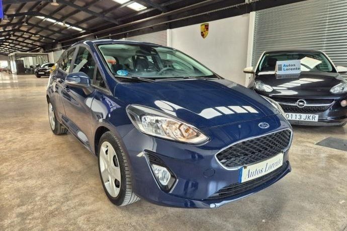 Usado Ford Fiesta 125 CV (91 kW) 2020 Azul Utilitario