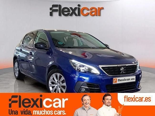 Azul Usado 2018 Peugeot 308 Style Berlina | 10.990 € (Precio justo) - Imagen 1/4