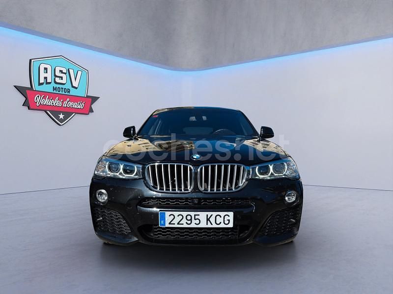 Usado BMW X4 306 CV (225 kW) 2017 Negro SUV