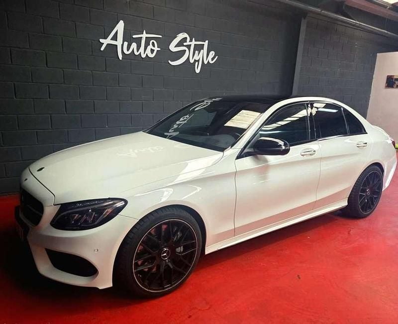 Usado Mercedes C43 AMG AMG 367 CV (269 kW) 2017 Blanco Berlina