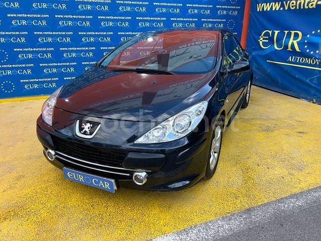 Usado Peugeot 307 110 CV (80 kW) 2007 Negro Berlina