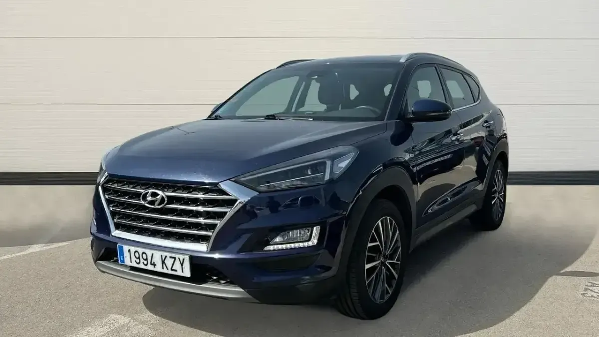 Usado Hyundai Tucson 117 CV (86 kW) 2019 Azul SUV