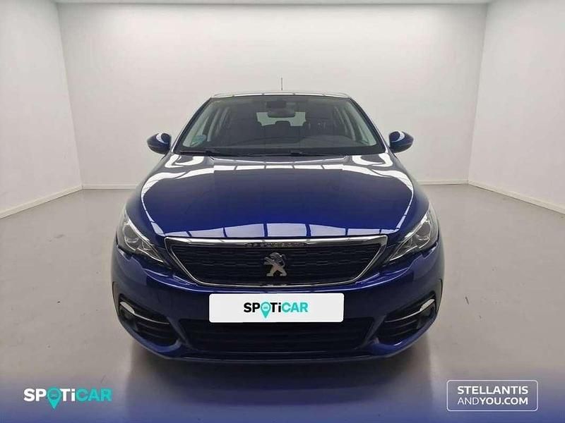 Usado Peugeot 308 Active 99 CV (72 kW) 2020 Azul Utilitario