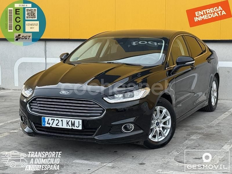 Negro Usado 2018 Ford Mondeo Titanium Berlina | 17.999 € (Precio justo) - Imagen 1/4