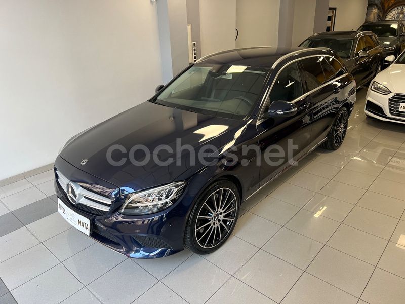 Azul Usado 2020 Mercedes C300e Familiar | 26.500 € (Precio justo) - Imagen 1/4
