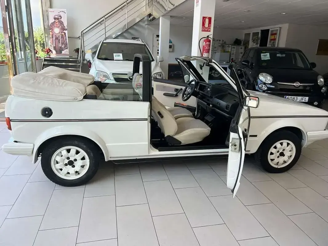Usado VW Golf Cabriolet 1984 Blanco Descapotable