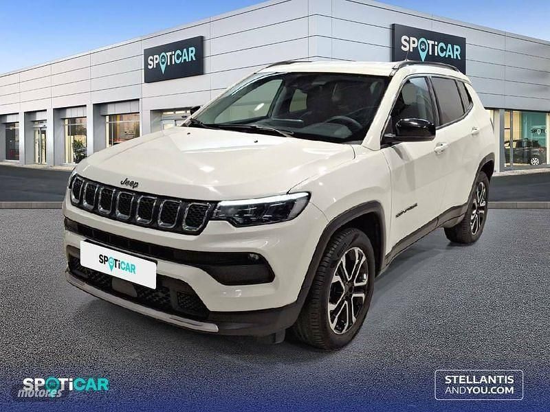 Blanco Usado 2023 Jeep Compass Limited SUV | 25.290 € (Precio justo) - Imagen 1/4