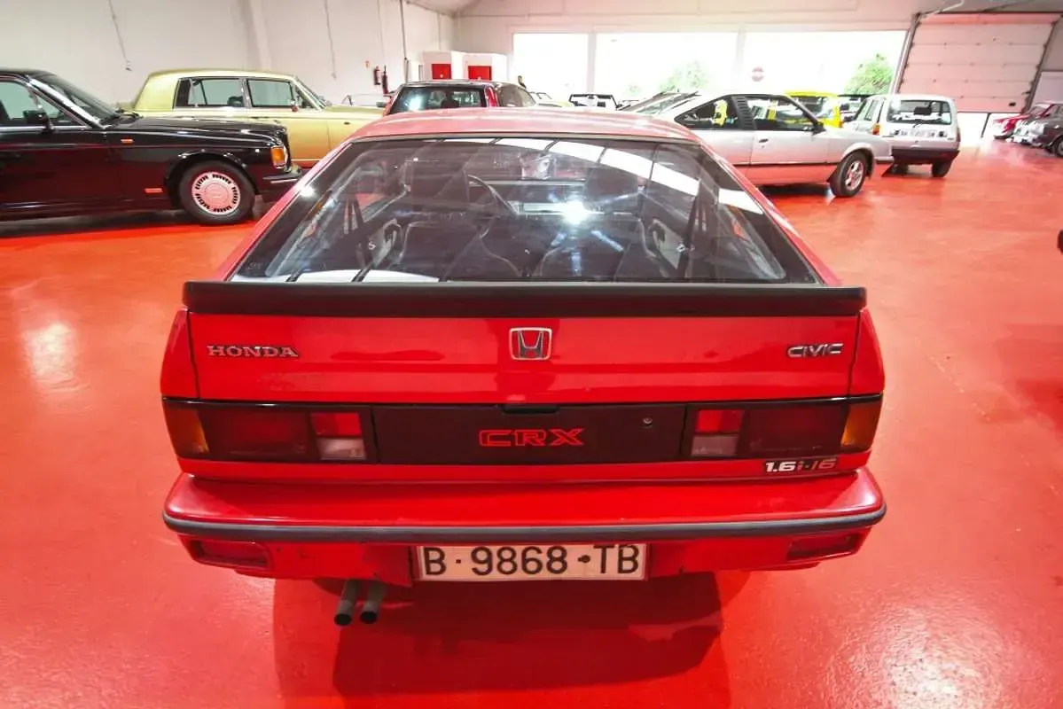 Usado Honda CR-X 124 CV (91 kW) 1997 Rojo Descapotable