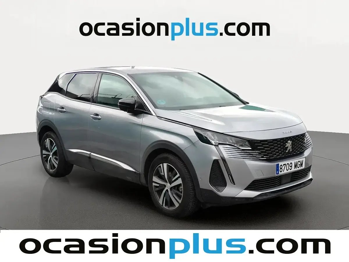 Käytetty Peugeot 3008 Allure 130 HP (95 kW) 2023 Harmaa Katumaasturi