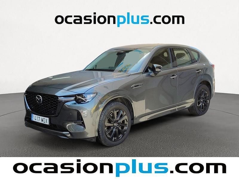Gris Usado 2023 Mazda CX-60 Homura-Line SUV | 36.355 € (Precio justo) - Imagen 1/4