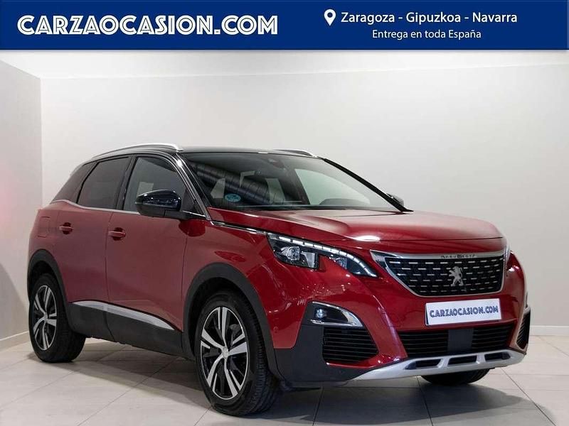 Usado Peugeot 3008 Allure 131 CV (96 kW) 2017 Rojo SUV