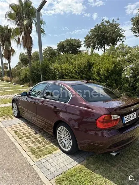 Usado BMW 320 163 CV (119 kW) 2008 Granate Berlina