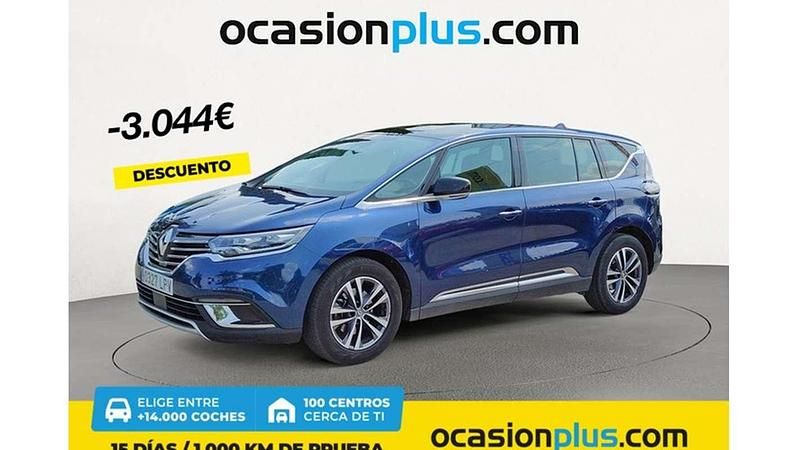 Azul Usado 2021 Renault Espace Zen Monovolumen | 25.446 € (Precio justo) - Imagen 1/4