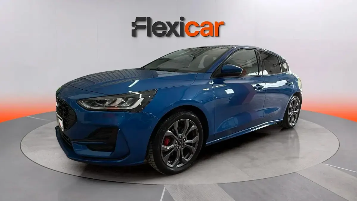 Usado Ford Focus ST-Line 125 CV (91 kW) 2022 Azul Berlina