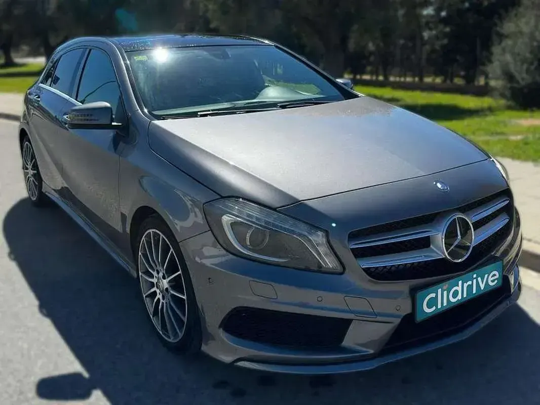 Occasion Mercedes A200 AMG line 156 PK (114 kW) 2015 Grijs Hatchback