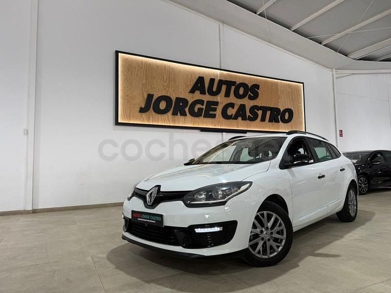 Usado Renault Mégane GrandTour LIMITED 110 CV (80 kW) 2014 Blanco Familiar