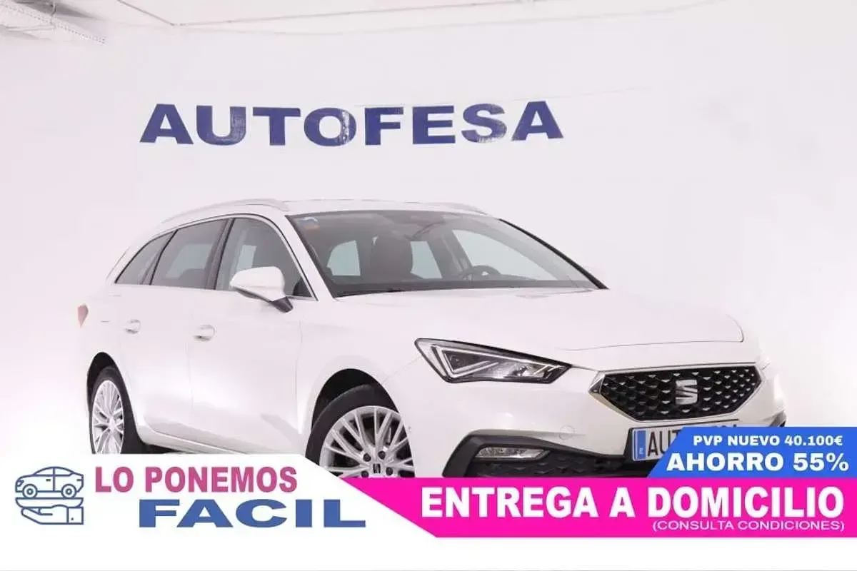 Usado Seat Leon ST XCELLENCE 204 CV (150 kW) 2021 Blanco Familiar