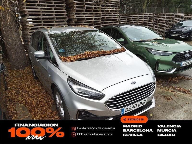 Gris Usado 2023 Ford S-MAX Titanium Monovolumen | 30.450 € (Precio justo) - Imagen 1/4