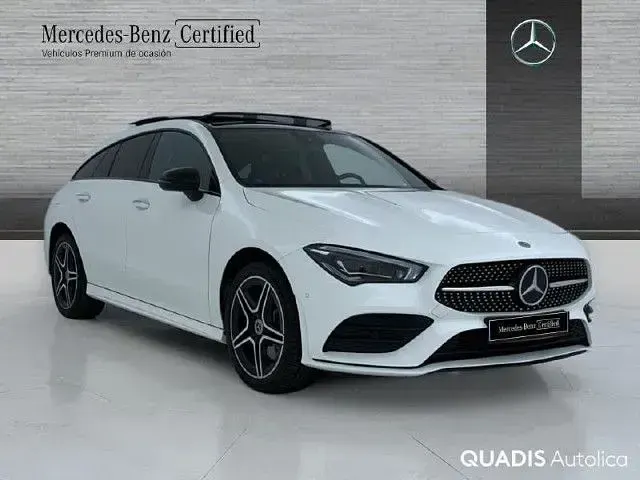Usado Mercedes CLA250e Shooting Brake 218 CV (160 kW) 2022 Blanco polar Familiar