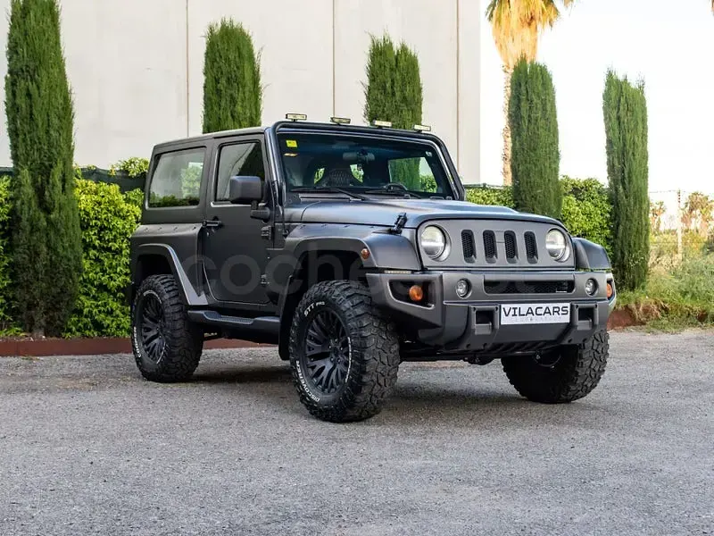 Usado Jeep Wrangler Rubicon 200 CV (147 kW) 2010 Gris SUV