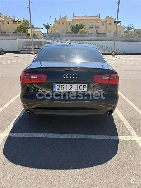 Usado Audi A6 Comfort 204 CV (150 kW) 2012 Negro Berlina