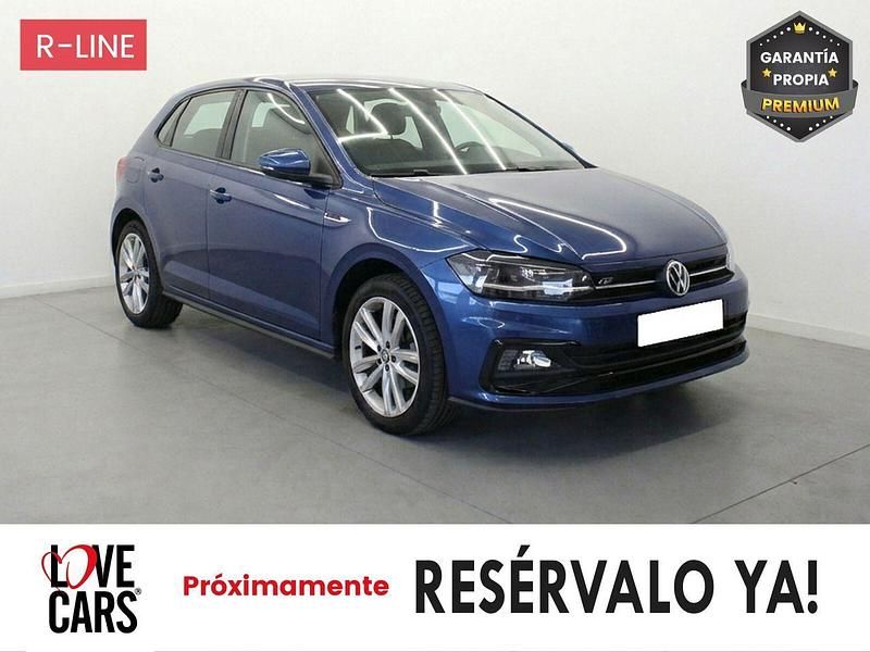Azul Usado 2021 VW Polo R-line | 16.500 € (Precio justo) - Imagen 1/1