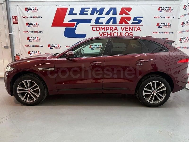 Usado Jaguar F-Pace R-Sport 300 CV (220 kW) 2017 Granate SUV