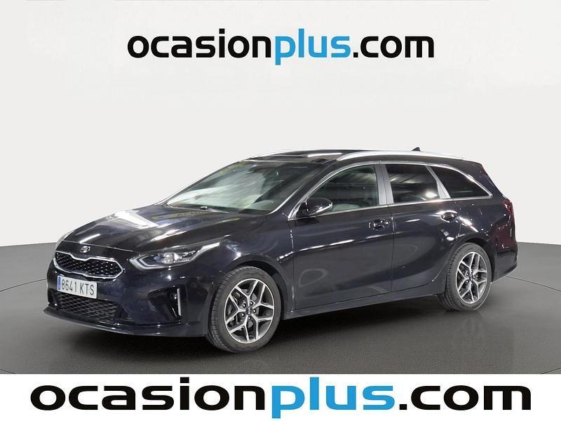 Negro Usado 2019 Kia Ceed Sportswagon GT-Line Familiar | 18.173 € (Caro) - Imagen 1/4