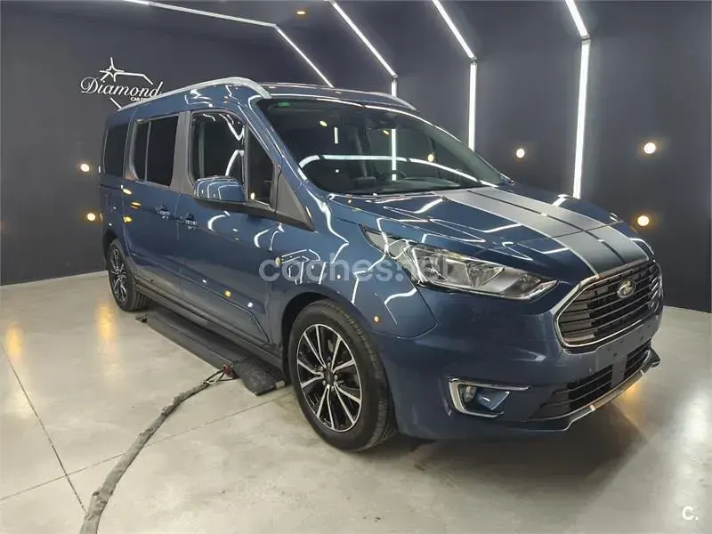 Usado Ford Grand Tourneo Connect Titanium 120 CV (88 kW) 2019 Azul Monovolumen