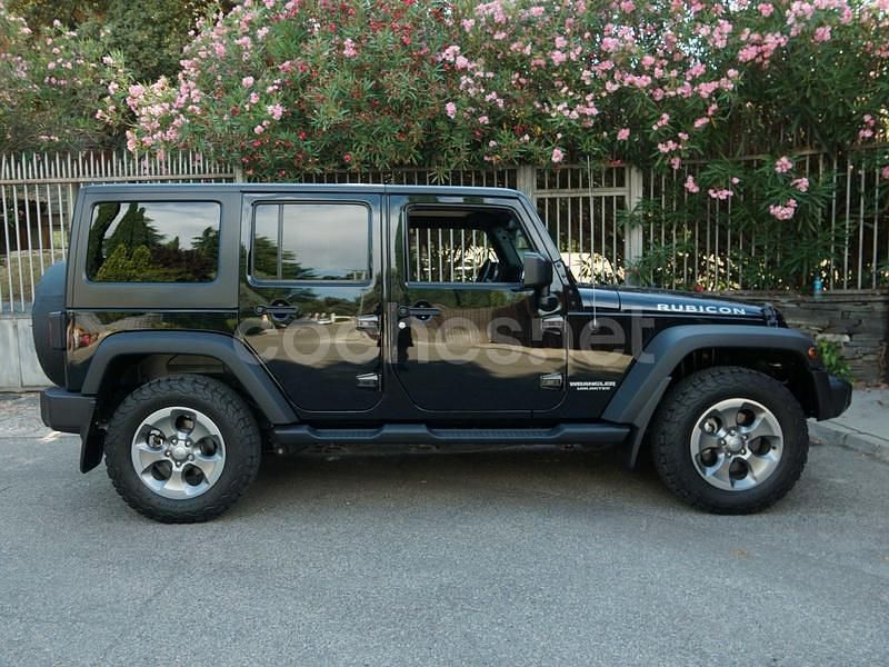 Usado Jeep Wrangler Unlimited Rubicon 284 CV (208 kW) 2016 Negro SUV