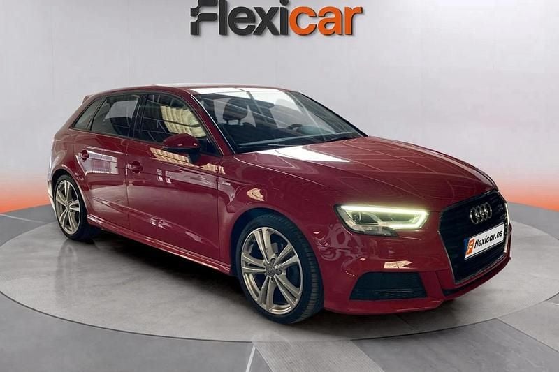 Rojo Usado 2019 Audi A3 S-Line Berlina | 18.690 € (Super precio) - Imagen 1/4