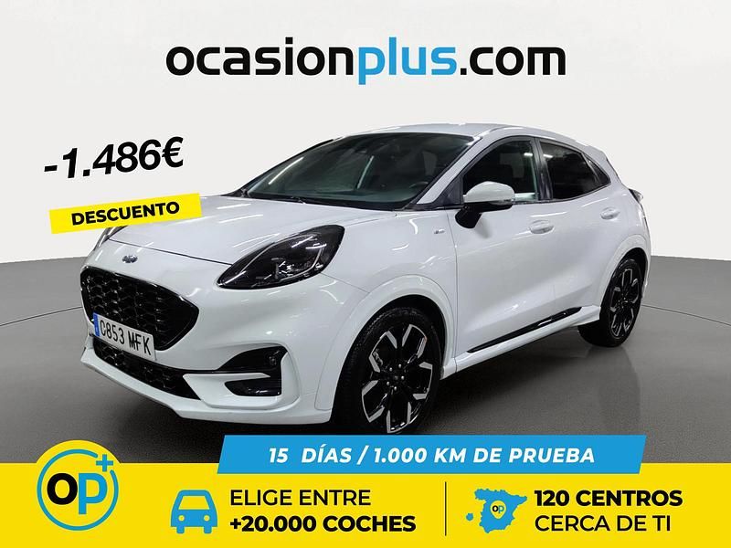 Blanco Usado 2023 Ford Puma ST-Line X SUV | 15.450 € (Precio justo) - Imagen 1/4