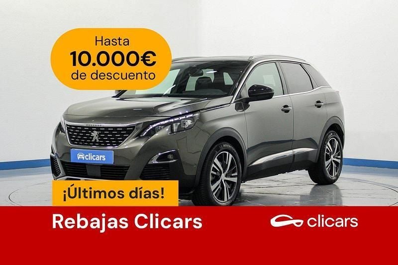 Gris Usado 2019 Peugeot 3008 GT-line SUV | 14.990 € (Precio justo) - Imagen 1/4