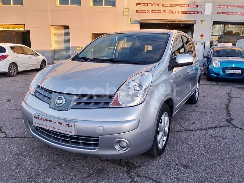 Gris / plata Usado 2008 Nissan Note Acenta Monovolumen | 4500 € (Precio justo) - Imagen 1/4