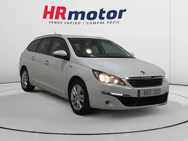 Blanco Usado 2017 Peugeot 308 Style Familiar | 8390 € (Precio justo) - Imagen 1/4