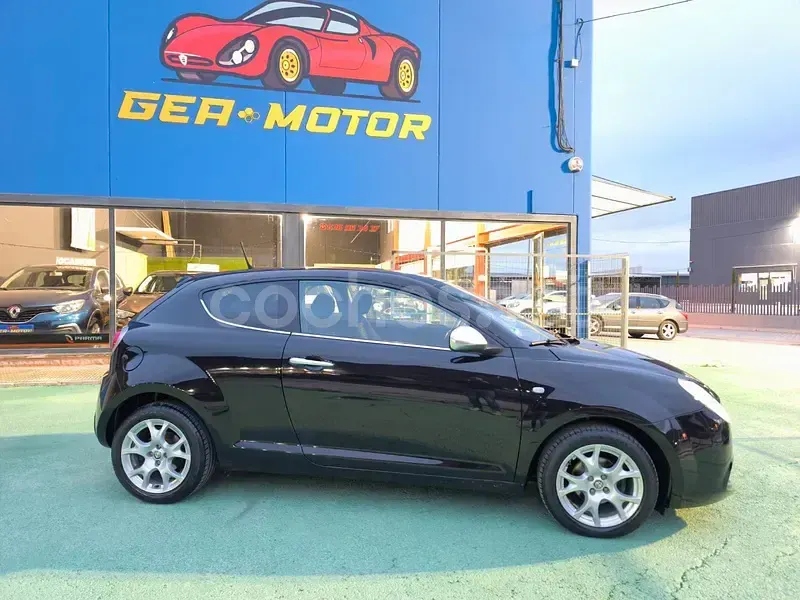 Usado Alfa Romeo MiTo Distinctive 105 CV (77 kW) 2011 Negro Utilitario