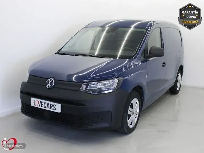 Begagnad VW Caddy Maxi 102 HK (75 kW) 2021 Blå Minibuss