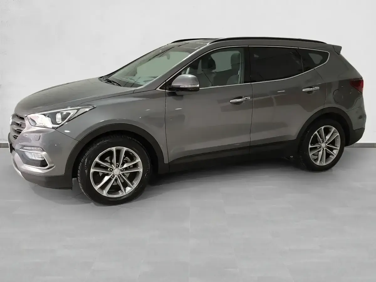 Usado Hyundai Santa Fe 200 CV (147 kW) 2016 Gris SUV