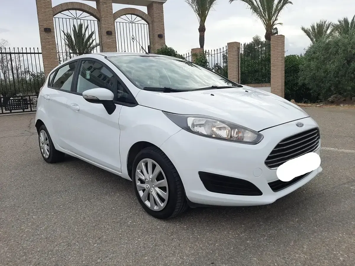 Usado Ford Fiesta Trend 75 CV (55 kW) 2015 Blanco Utilitario