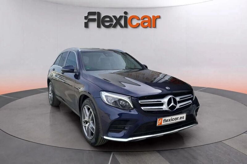 Azul Usado 2018 Mercedes GLC220 SUV | 30.990 € - Imagen 1/4
