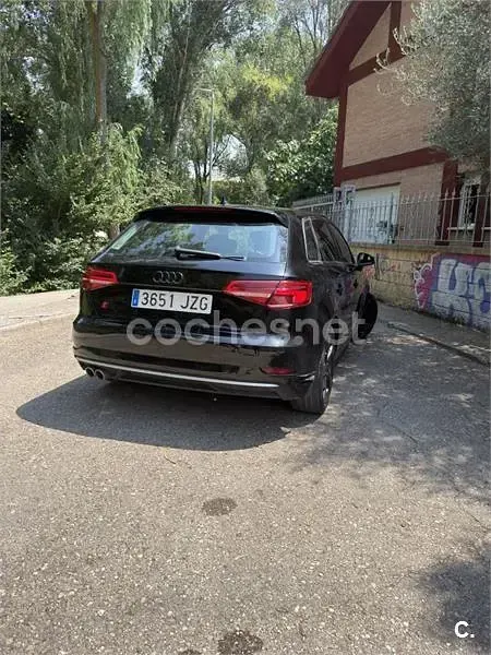 Usado Audi A3 Sport 150 CV (110 kW) 2017 Negro Berlina