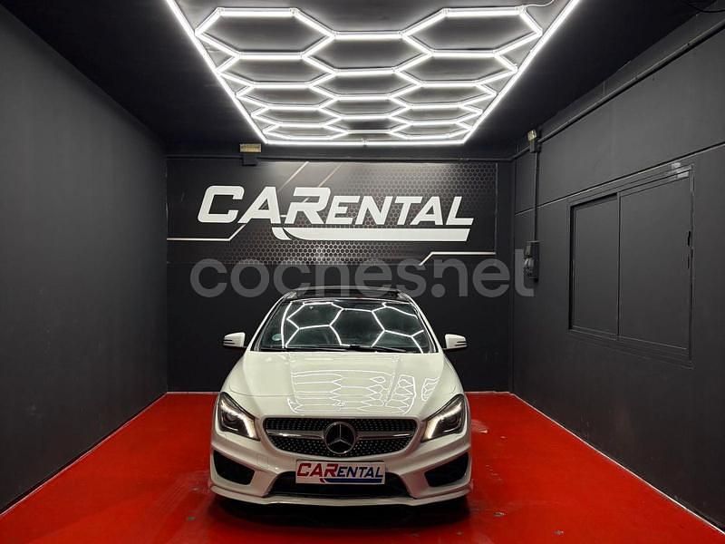 Usado Mercedes CLA220 AMG line 170 CV (125 kW) 2014 Blanco Berlina