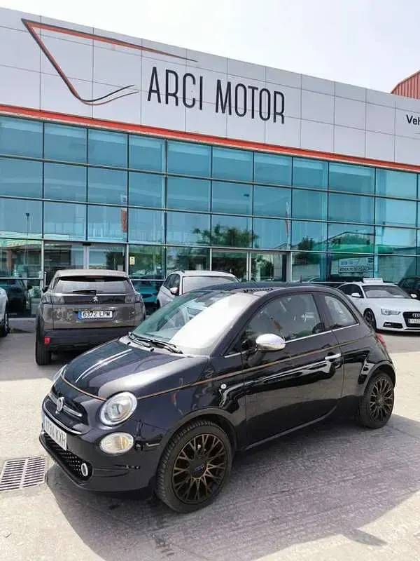 Usado Fiat 500 Collezione 69 CV (50 kW) 2019 Negro Utilitario