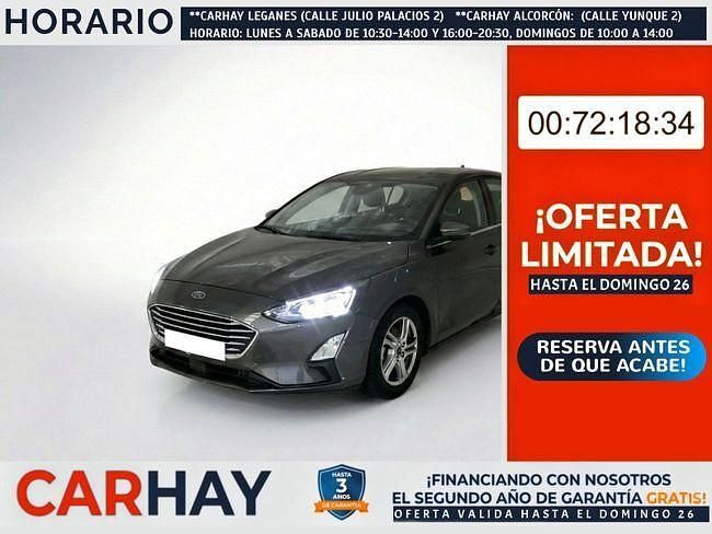 Usado Ford Focus Trend+ 120 CV (88 kW) 2020 Gris Utilitario