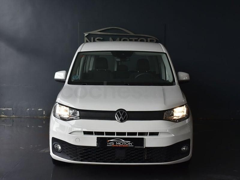 Usado VW Caddy Edition 102 CV (75 kW) 2021 Blanco Monovolumen
