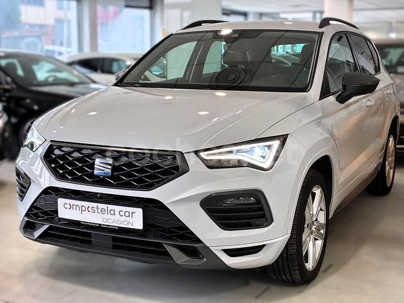 Usado Seat Ateca FR 150 CV (110 kW) 2021 Blanco SUV