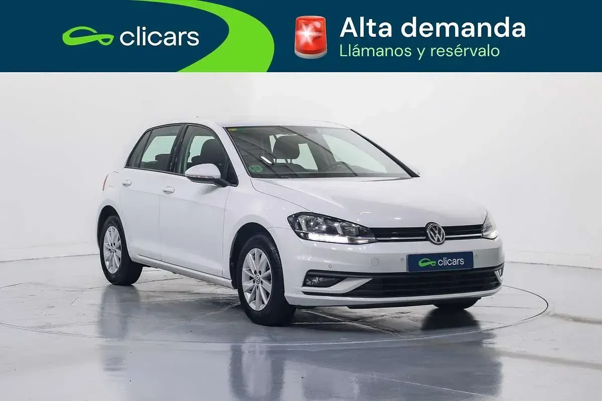 Usado VW Golf VII 110 CV (80 kW) 2018 Blanco Utilitario