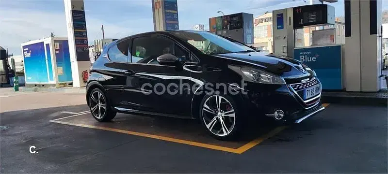 Usado Peugeot 208 GTi 200 CV (147 kW) 2013 Negro Utilitario