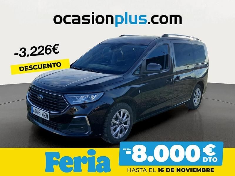 Negro Usado 2025 Ford Tourneo Connect Titanium Monovolumen | 35.490 € (Caro) - Imagen 1/4